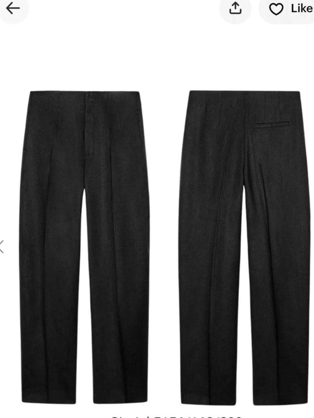 NWT ZARA 100% LINEN WIDE PANTS  🚨FIRM PRICE NO DISCOUNT
